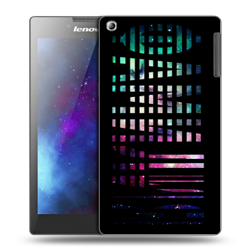Силиконовый чехол на Lenovo Tab 2 A7-30 с принтом ФАМИЛИЯ