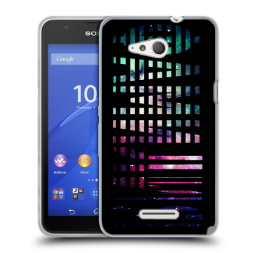 Силиконовый чехол на Sony Xperia E4g с принтом ФАМИЛИЯ