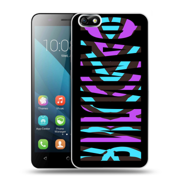 Силиконовый чехол на Huawei Honor 4X с принтом ФАМИЛИЯ