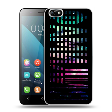 Силиконовый чехол на Huawei Honor 4X с принтом ФАМИЛИЯ