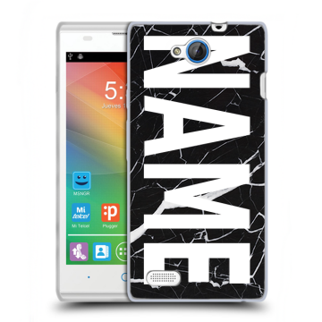 Пластиковый чехол на ZTE Blade G Lux с принтом NAME