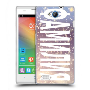 Пластиковый чехол на ZTE Blade G Lux с принтом ФАМИЛИЯ