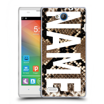 Пластиковый чехол на ZTE Blade G Lux с принтом NAME