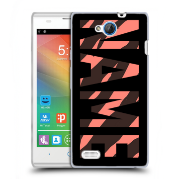 Пластиковый чехол на ZTE Blade G Lux с принтом NAME
