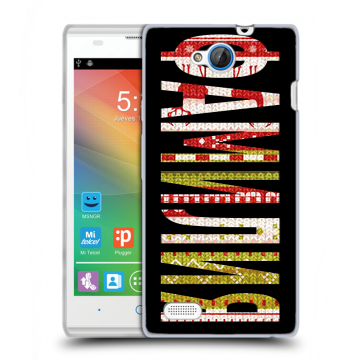 Пластиковый чехол на ZTE Blade G Lux с принтом ФАМИЛИЯ