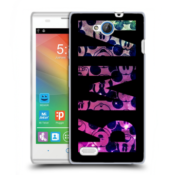 Пластиковый чехол на ZTE Blade G Lux с принтом ИМЯ