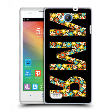 Пластиковый чехол на ZTE Blade G Lux с принтом ИМЯ