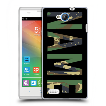 Пластиковый чехол на ZTE Blade G Lux с принтом NAME