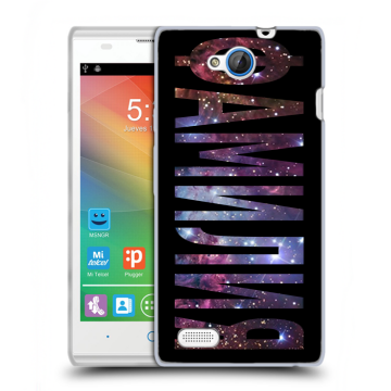 Пластиковый чехол на ZTE Blade G Lux с принтом ФАМИЛИЯ