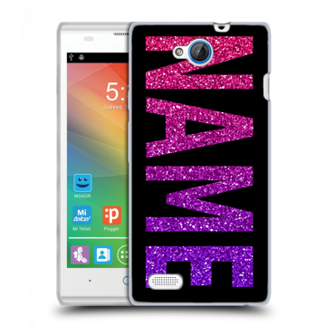 Пластиковый чехол на ZTE Blade G Lux с принтом NAME