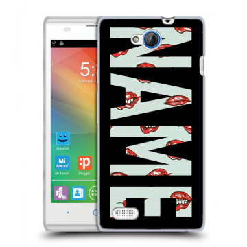 Пластиковый чехол на ZTE Blade G Lux с принтом NAME
