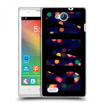 Пластиковый чехол на ZTE Blade G Lux с принтом ИМЯ