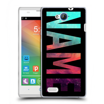 Пластиковый чехол на ZTE Blade G Lux с принтом NAME