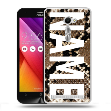 Пластиковый чехол на Asus Zenfone 2 5 с принтом NAME