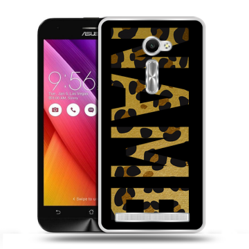 Пластиковый чехол на Asus Zenfone 2 5 с принтом NAME