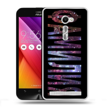 Пластиковый чехол на Asus Zenfone 2 5 с принтом ФАМИЛИЯ