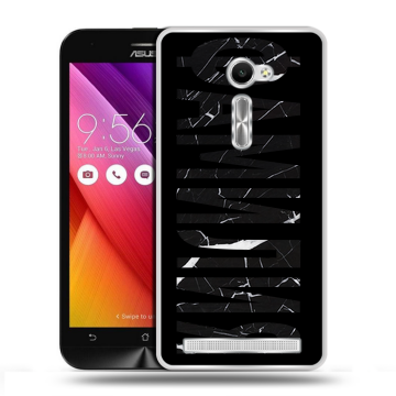 Пластиковый чехол на Asus Zenfone 2 5 с принтом ФАМИЛИЯ