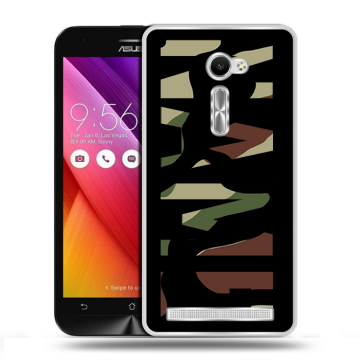Пластиковый чехол на Asus Zenfone 2 5 с принтом NAME