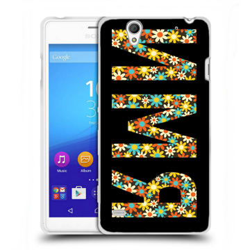 Пластиковый чехол на Sony Xperia C4 с принтом ИМЯ
