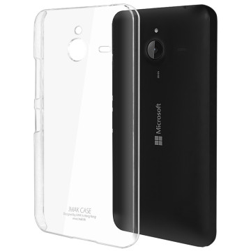 Пластиковый транспарентный чехол для Microsoft Lumia 640 XL Пластиковый транспарентный чехол для Microsoft Lumia 640 XL