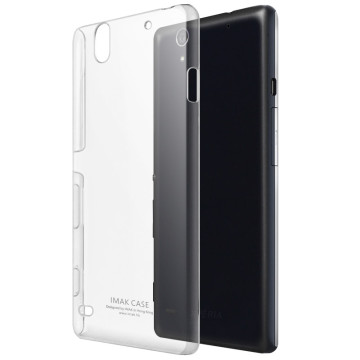 Пластиковый транспарентный чехол для Sony Xperia C4 Пластиковый транспарентный чехол для Sony Xperia C4