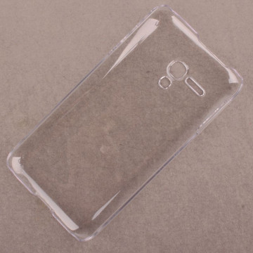 Пластиковый транспарентный чехол для Alcatel One Touch Pop D3 Пластиковый транспарентный чехол для Alcatel One Touch Pop D3