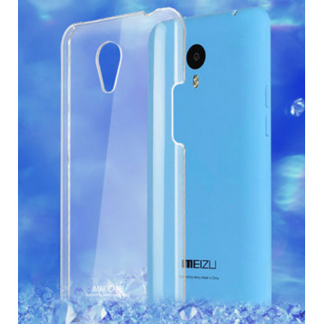 Пластиковый транспарентный чехол для Meizu M1