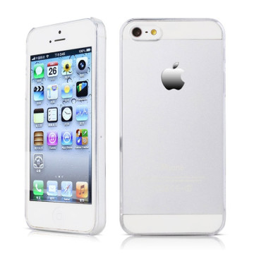 Пластиковый транспарентный чехол для Iphone 5/5s/SE