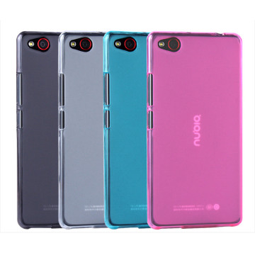 Силиконовый матовый полупрозрачный чехол для ZTE Nubia Z9 Mini Силиконовый матовый полупрозрачный чехол для ZTE Nubia Z9 Mini