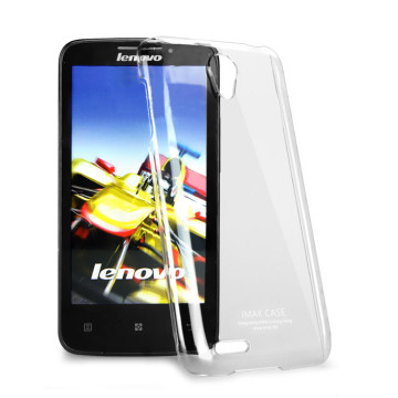 Пластиковый транспарентный чехол для Lenovo S650 Ideaphone