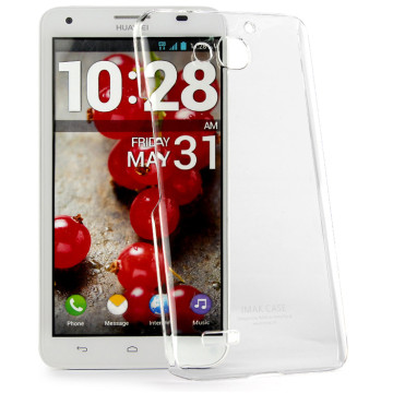 Пластиковый транспарентный чехол для Huawei Honor 3x Пластиковый транспарентный чехол для Huawei Honor 3x