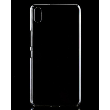 Пластиковый транспарентный чехол для BQ Aquaris X5