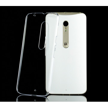 Пластиковый транспарентный чехол для Lenovo Moto X Style