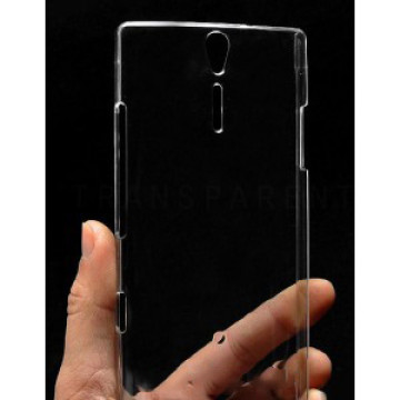 Пластиковый транспарентный чехол для Sony Xperia S Пластиковый транспарентный чехол для Sony Xperia S