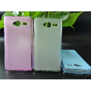 Силиконовый матовый полупрозрачный чехол для ZTE Blade L3