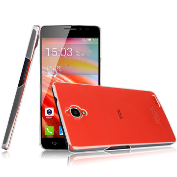 Пластиковый транспарентный чехол для Alcatel One Touch Idol X
