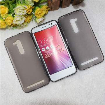 Силиконовый матовый полупрозрачный чехол для ASUS ZenFone Go 4.5 ZB452KG