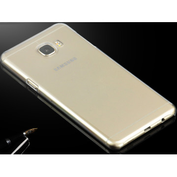 Пластиковый транспарентный чехол для Samsung Galaxy C7 Пластиковый транспарентный чехол для Samsung Galaxy C7