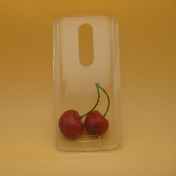 Пластиковый транспарентный чехол для Lenovo Moto X Force 