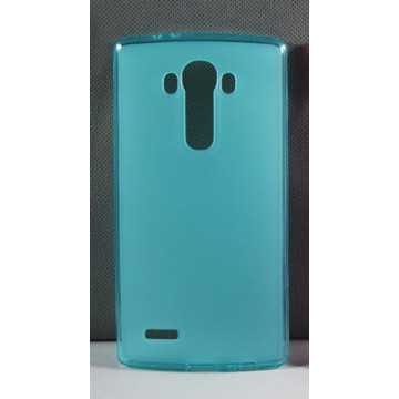 Силиконовый матовый полупрозрачный чехол для LG G4 Stylus