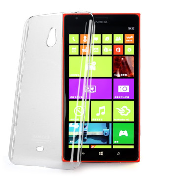 Пластиковый транспарентный чехол для Nokia Lumia 1320 Пластиковый транспарентный чехол для Nokia Lumia 1320