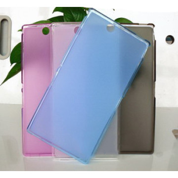 Силиконовый матовый полупрозрачный чехол для Sony Xperia Z Ultra Силиконовый матовый полупрозрачный чехол для Sony Xperia Z Ultra