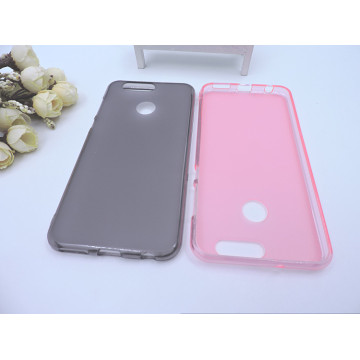 Силиконовый матовый полупрозрачный чехол для Huawei Nova 2 Plus 
