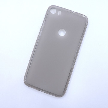 Силиконовый матовый полупрозрачный чехол для Alcatel Idol 5 