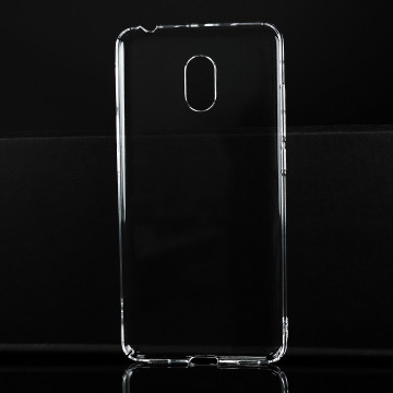 Пластиковый транспарентный чехол для Meizu M6