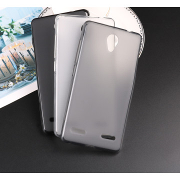 Силиконовый матовый полупрозрачный чехол для ZTE Blade L7