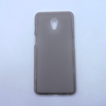 Силиконовый матовый полупрозрачный чехол для Meizu M6s