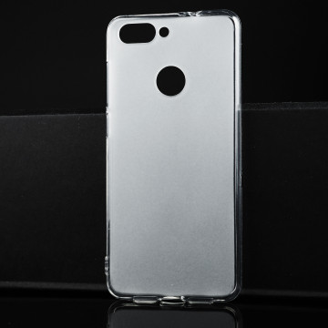 Силиконовый матовый полупрозрачный чехол для ZTE Blade V9 Силиконовый матовый полупрозрачный чехол для ZTE Blade V9