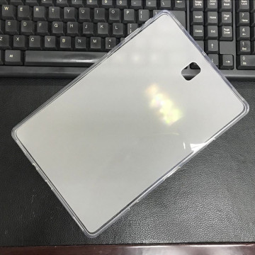 Силиконовый матовый полупрозрачный чехол для Samsung Galaxy Tab S4