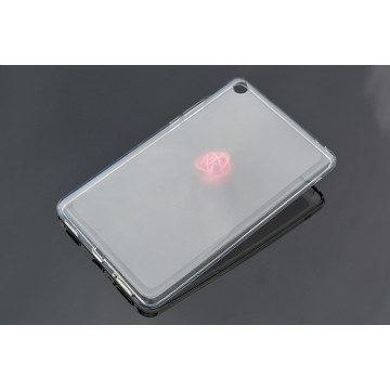 Силиконовый матовый полупрозрачный чехол для Xiaomi Mi Pad 4 Plus